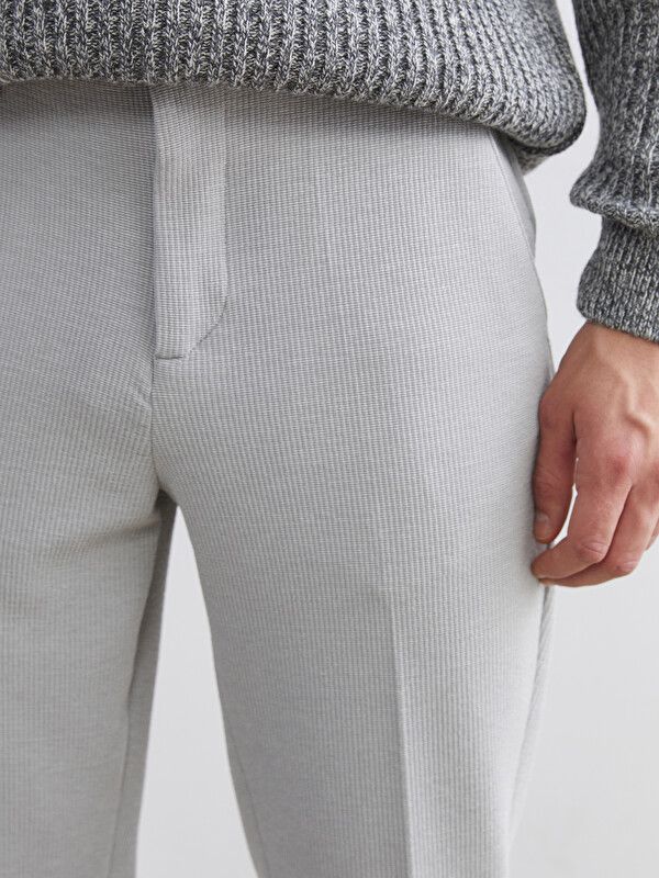 Moudda LC Waikiki - Pantalon mi-saison en tissu pour Homme couleur Gris - Tunisie 3