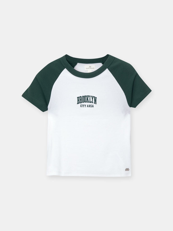 Moudda PULL & BEAR - T-Shirt Raglan Brooklin - Tunisie 3