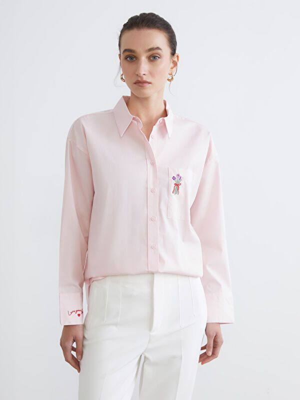 Moudda LC Waikiki - Chemise manches longues en tissu maternité - Tunisie 1