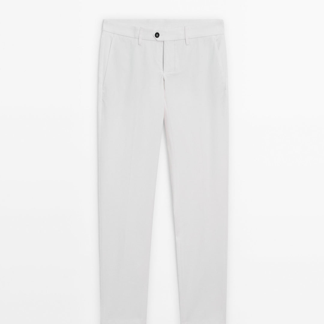 Moudda Massimo Dutti - Pantalon smart coton - Tunisie 1