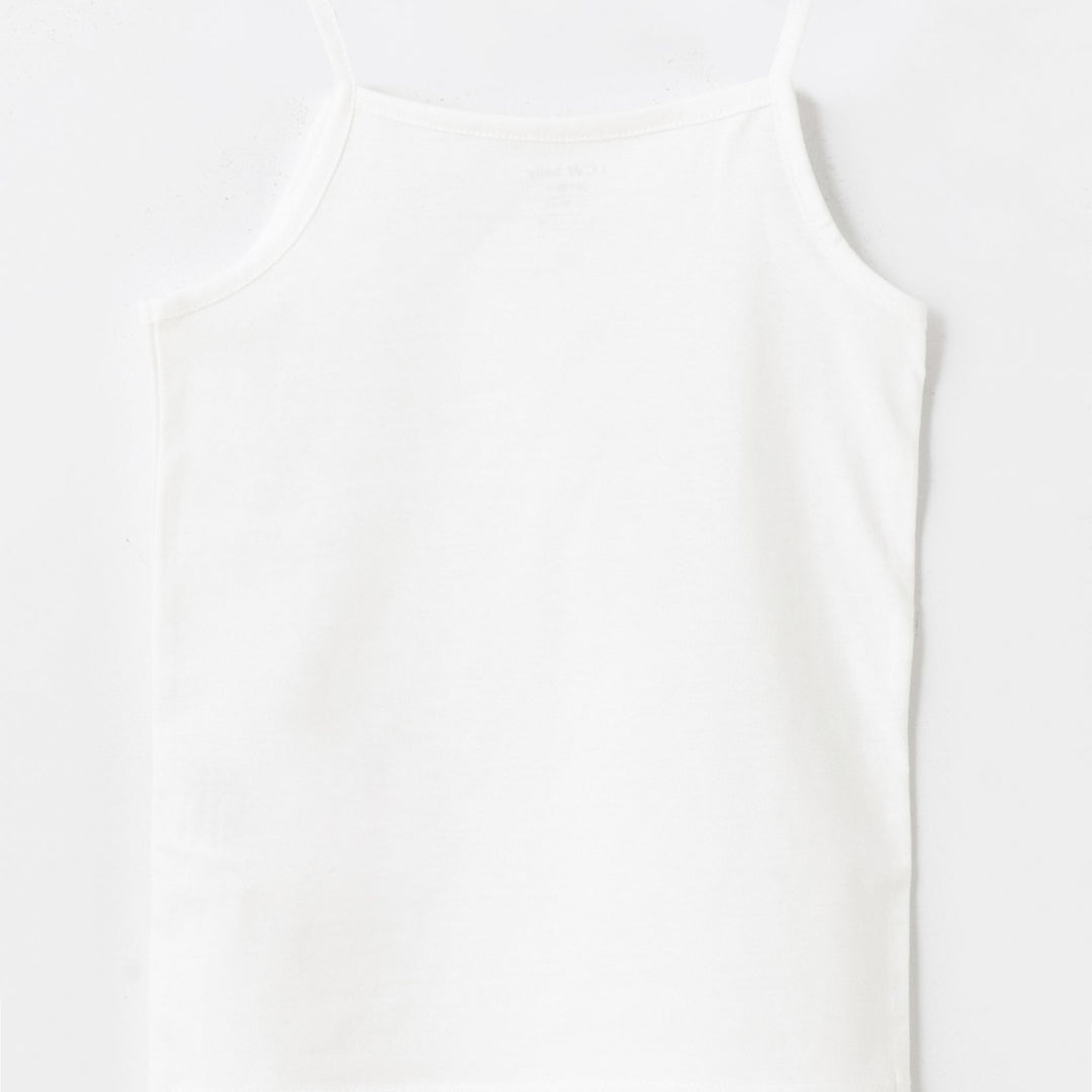 Moudda LC Waikiki - Débardeur en jersey Fille Ecru - Tunisie 4