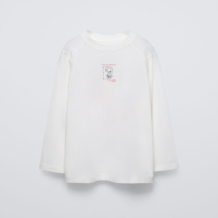 Moudda ZARA - T-shirt sport manches longues, imprimé dos - Tunisie 1