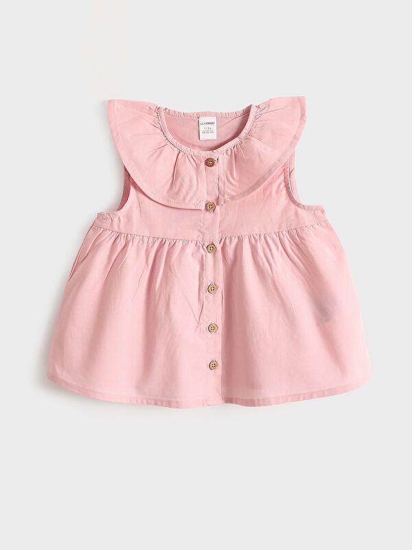Moudda LC Waikiki - Chemise manches courtes en tissu pour Fille - Tunisie 1