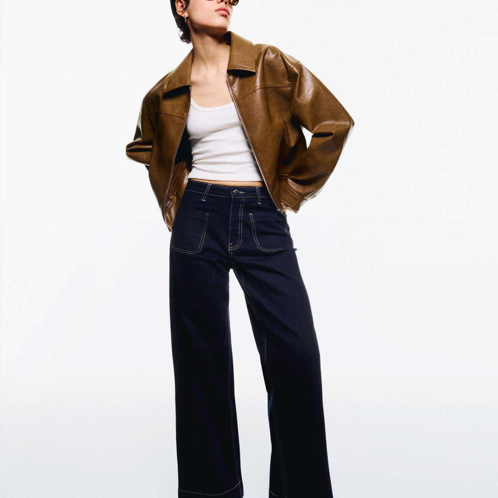 Moudda BERSHKA - Jean Wide - Seamless - Tunisie 2