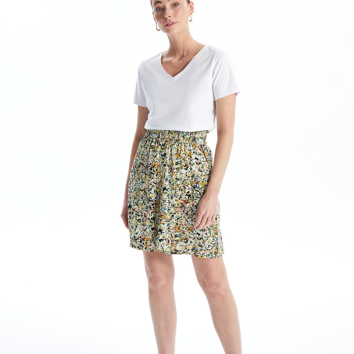 Moudda LC Waikiki - Body jersey manches courtes Femme Buxe blanc - Tunisie 3