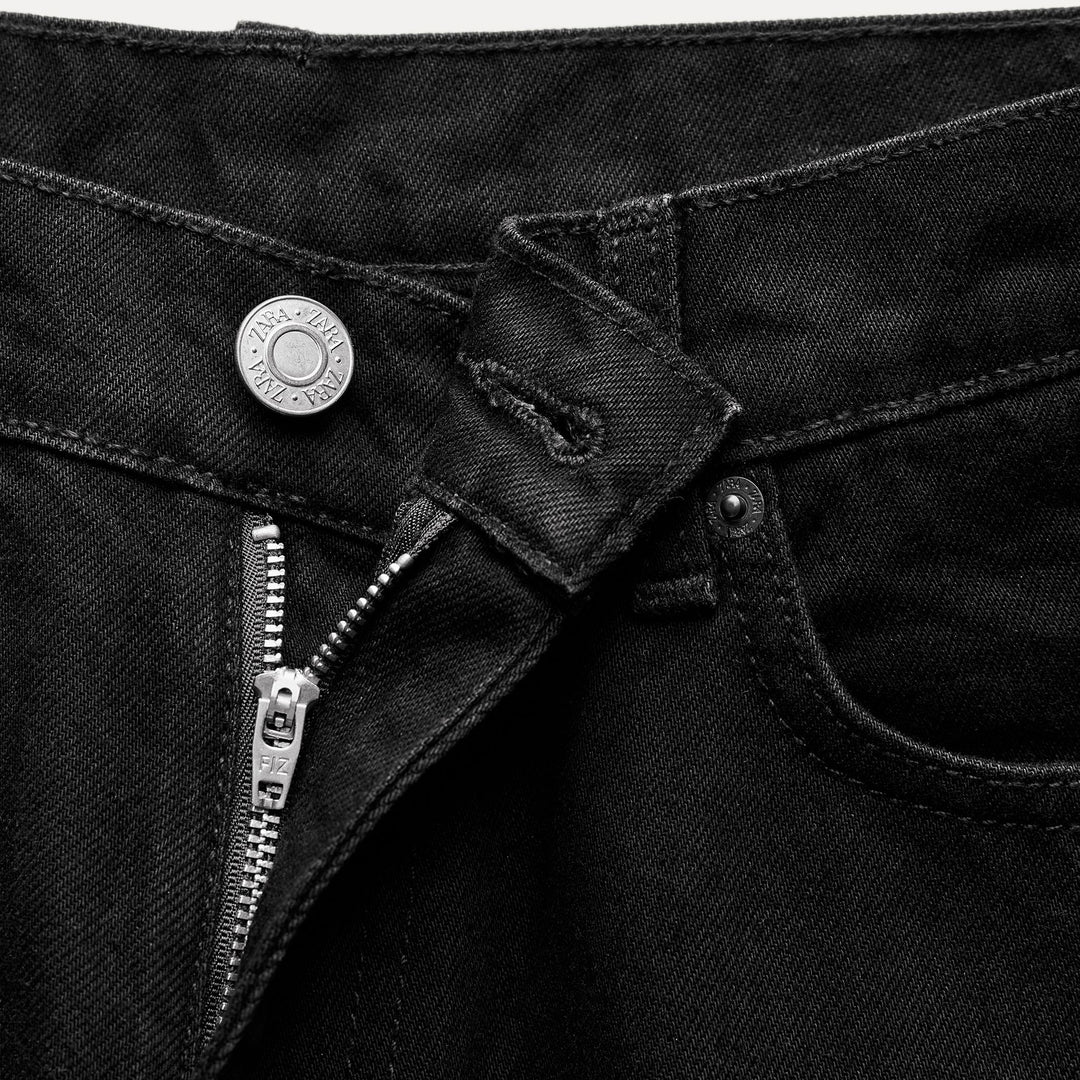 Moudda ZARA - Noir – pantalon ballon taille mi-haute longueur complète - Tunisie 4