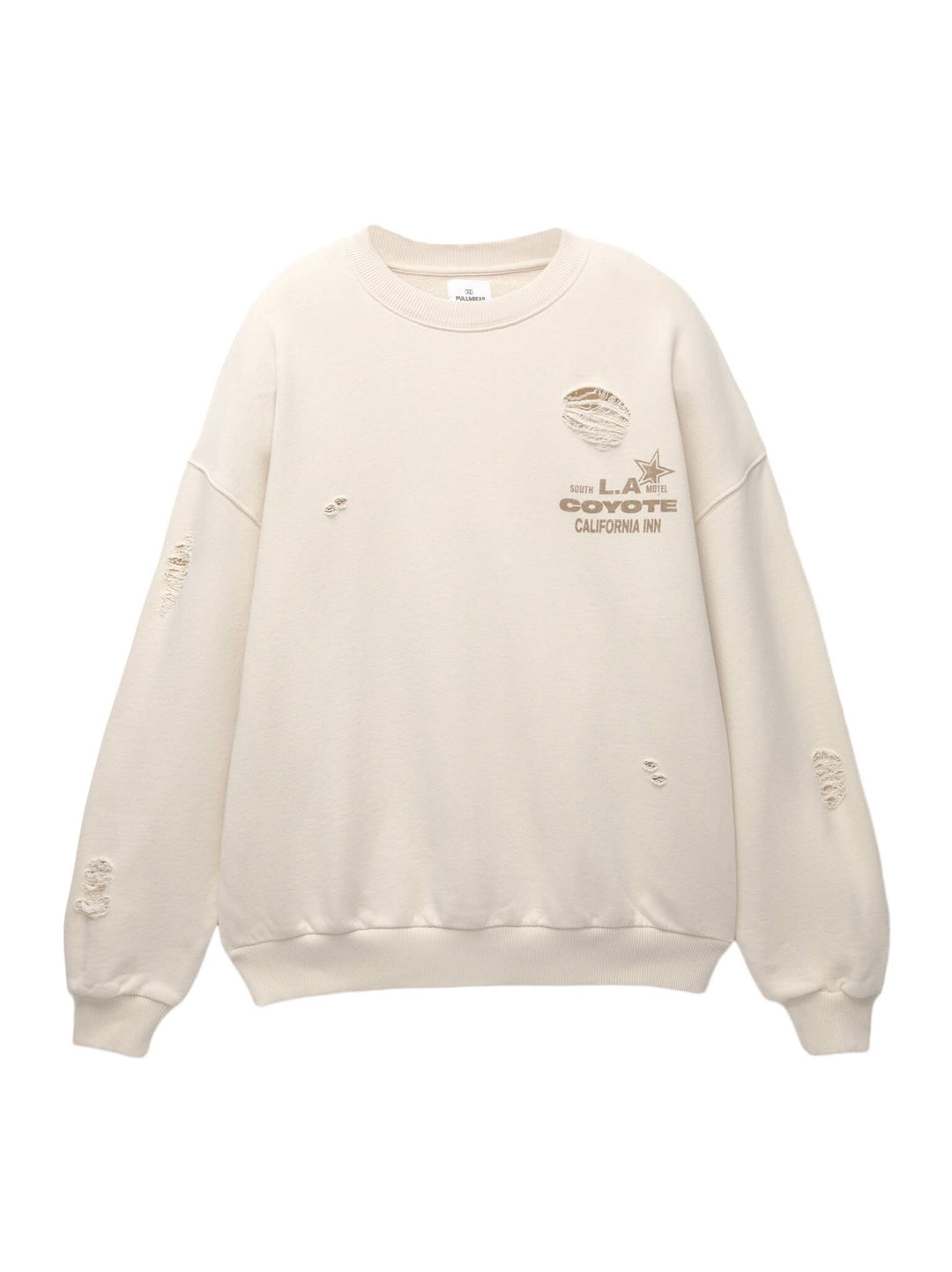 Moudda PULL & BEAR - Sweat - Photo Motel, Col Rond & Déchiré - Tunisie 1