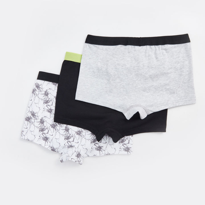 Moudda LC Waikiki - Boxer jersey Garçon Imprimé blanc - Tunisie 2