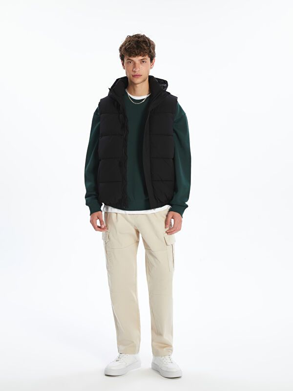 Moudda LC Waikiki - Gilet couleur Noir pour hommes - Tunisie 2