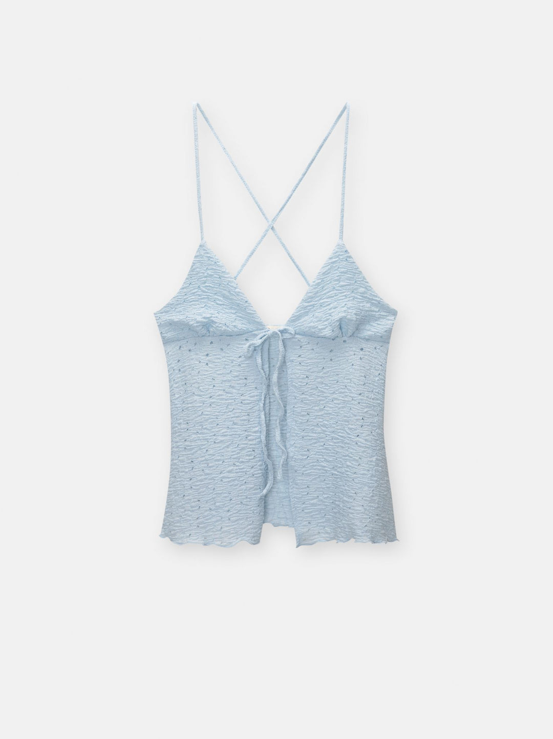 Moudda PULL & BEAR - Body Top Twin Set Bretelles à Nœud - Tunisie 4