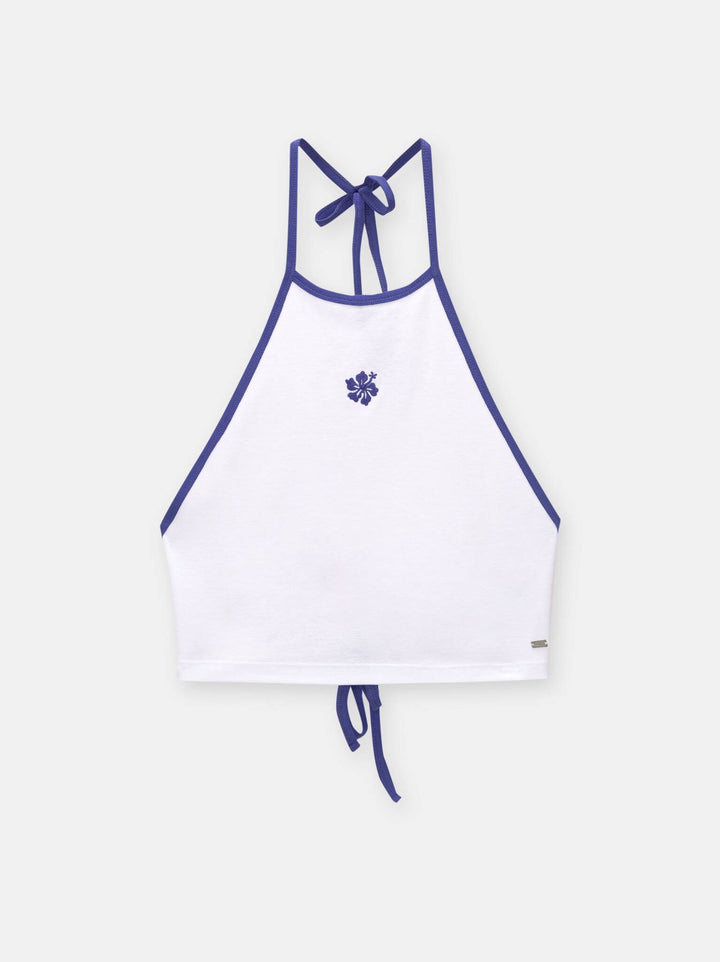 Moudda PULL & BEAR - Top Pacific Halter Hibiscus - Tunisie 4