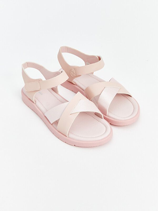Moudda LC Waikiki - Sandales pour Fille couleur Rose poudré - Tunisie 1