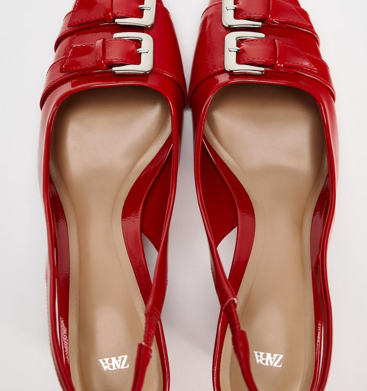 Moudda ZARA - Chaussures talon large boucles - Tunisie 3