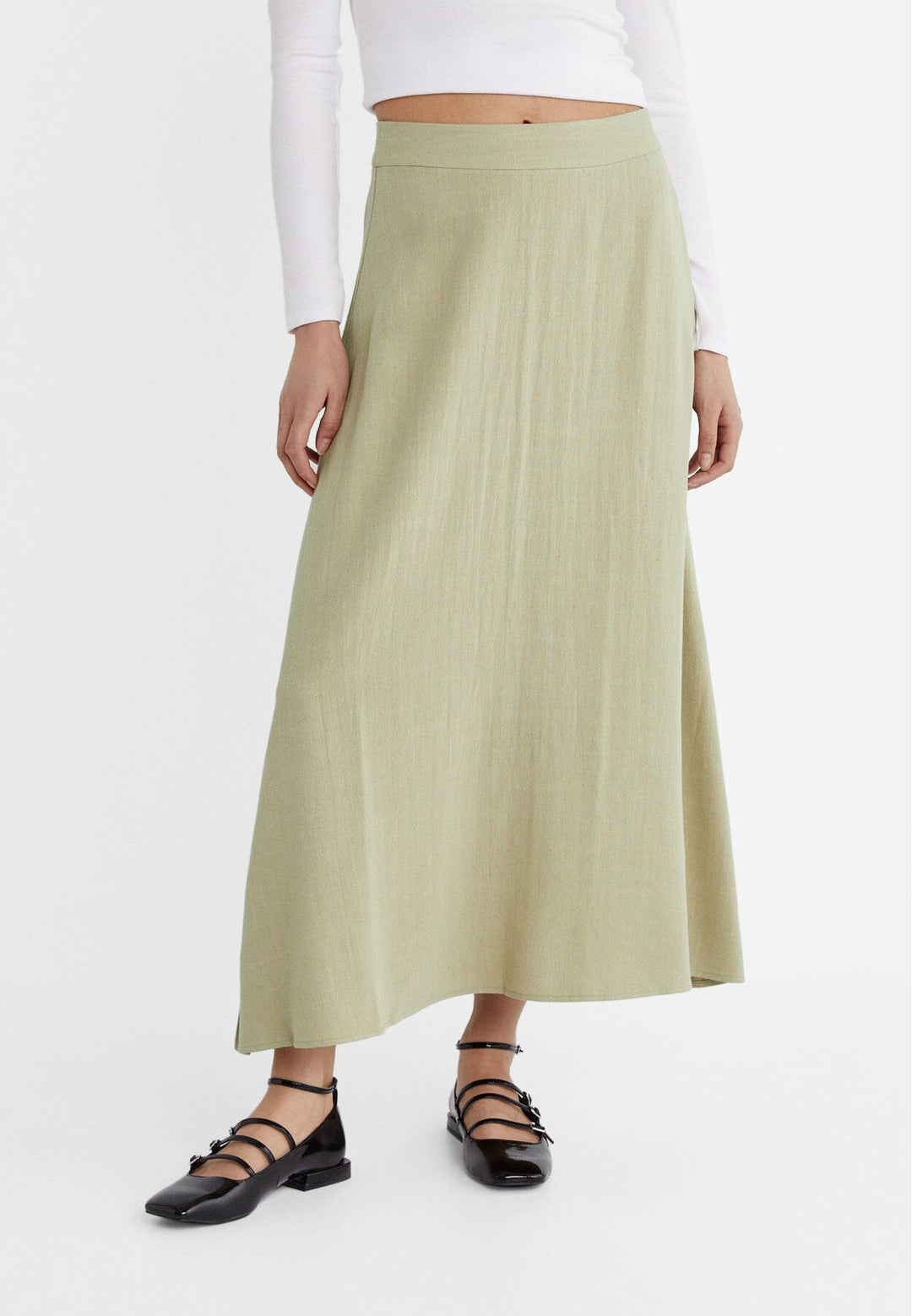 Moudda STRADIVARIUS - Jupe Midi à Superposition Rustique - Tunisie 3