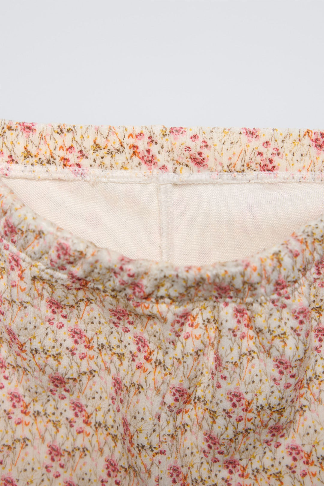 Moudda ZARA - Pyjama enfant manches longues velours imprimé petites fleurs - Tunisie 7