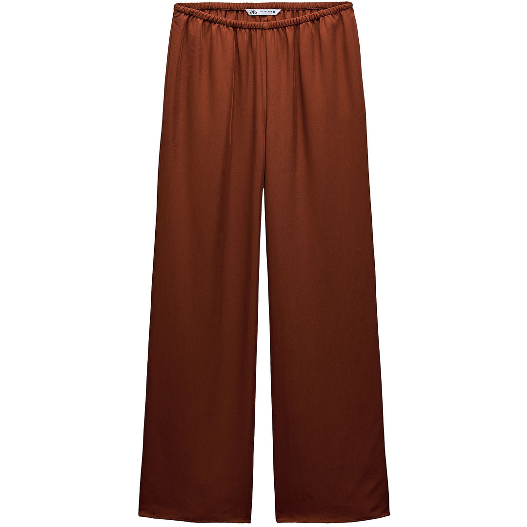 Moudda ZARA - Pantalon tencel taille élastique et poches - Tunisie 3