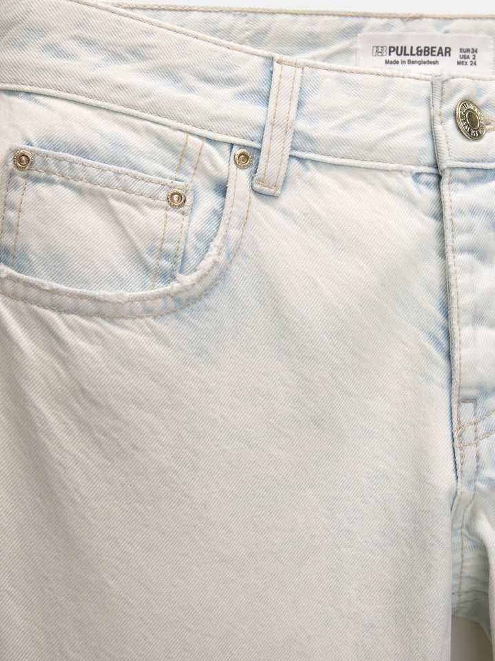 Moudda PULL & BEAR - Pantalon Droit Tir Bas Pirate - Tunisie 5