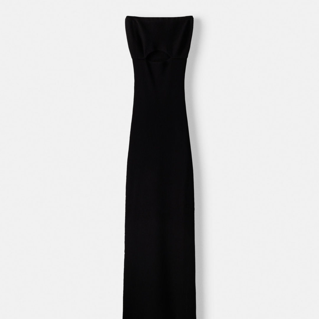 Moudda BERSHKA - Robe Midi Décolleté Bateau à Découpes - Tunisie 1