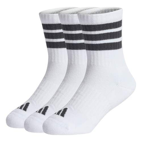Moudda Adidas - Lot de 3 paires de chaussettes mi-mollet rembourrées 3 bandes Enfants - Tunisie 1