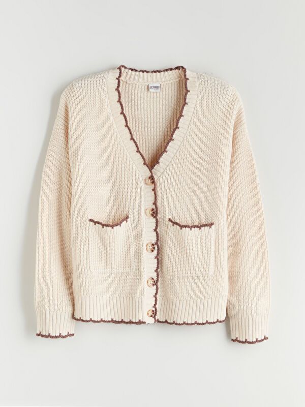 Moudda LC Waikiki - Cardigan en tricot Fille Nu - Tunisie 1