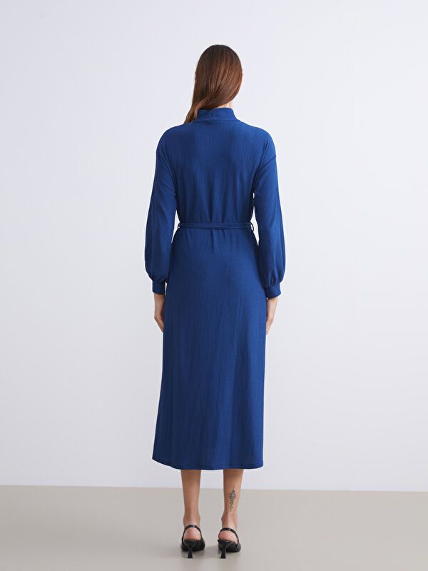 Moudda LC Waikiki - Robe en jersey cv à manches longues pour Femmes - Tunisie 4