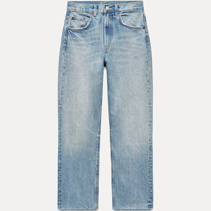 Moudda ZARA - Pantalon droit taille haute longueur cheville - Tunisie 1
