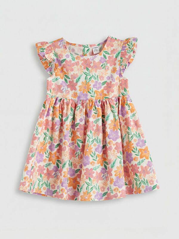 Moudda LC Waikiki - Robe manches courtes en tissu pour Fille - Tunisie 1