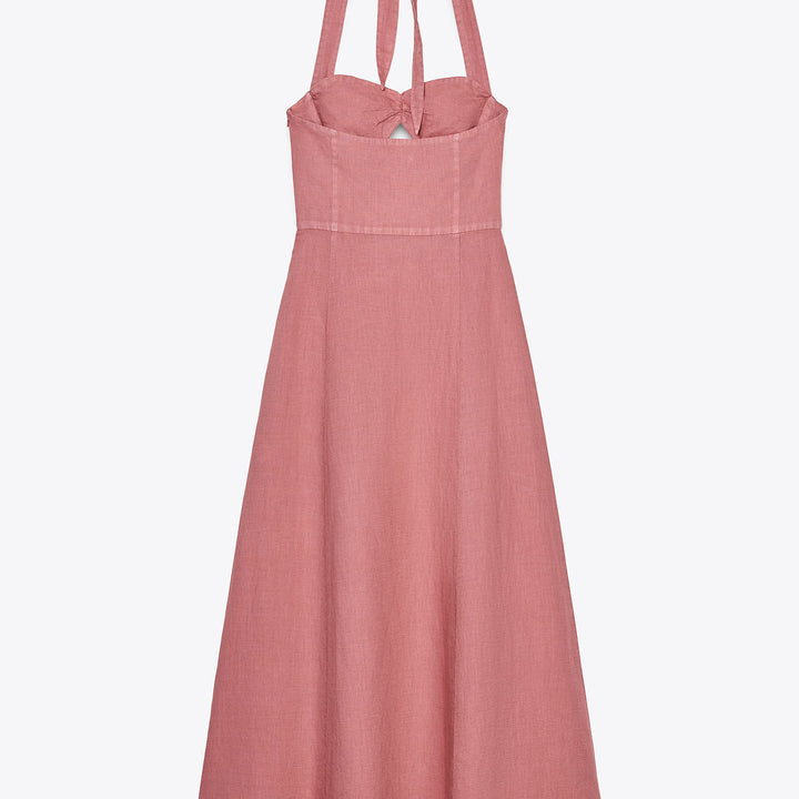 Moudda ZARA - Robe Midi Halter - Découpe - Tunisie 2