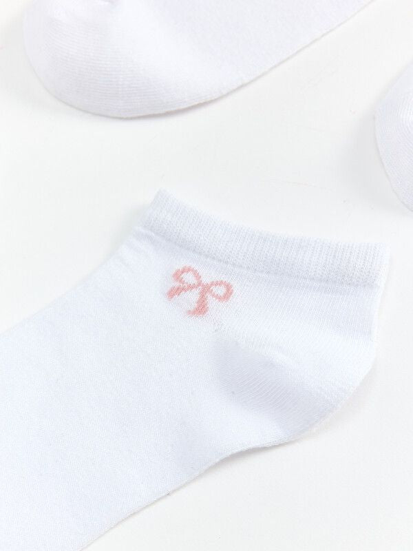Moudda LC Waikiki - Chaussettes liner trainer (sport) pour Femme couleur Écru - Tunisie 2