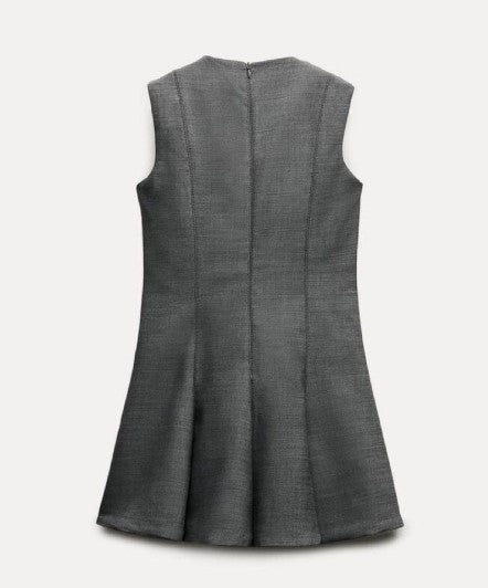 Robe Sans Manches Godets