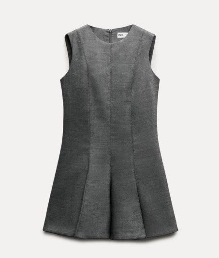 Robe Sans Manches Godets