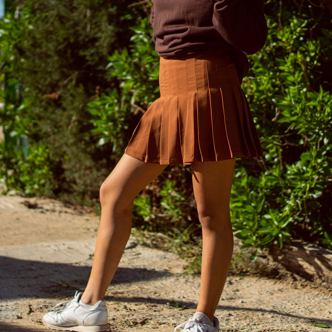 Tennis Skirt Terracotta