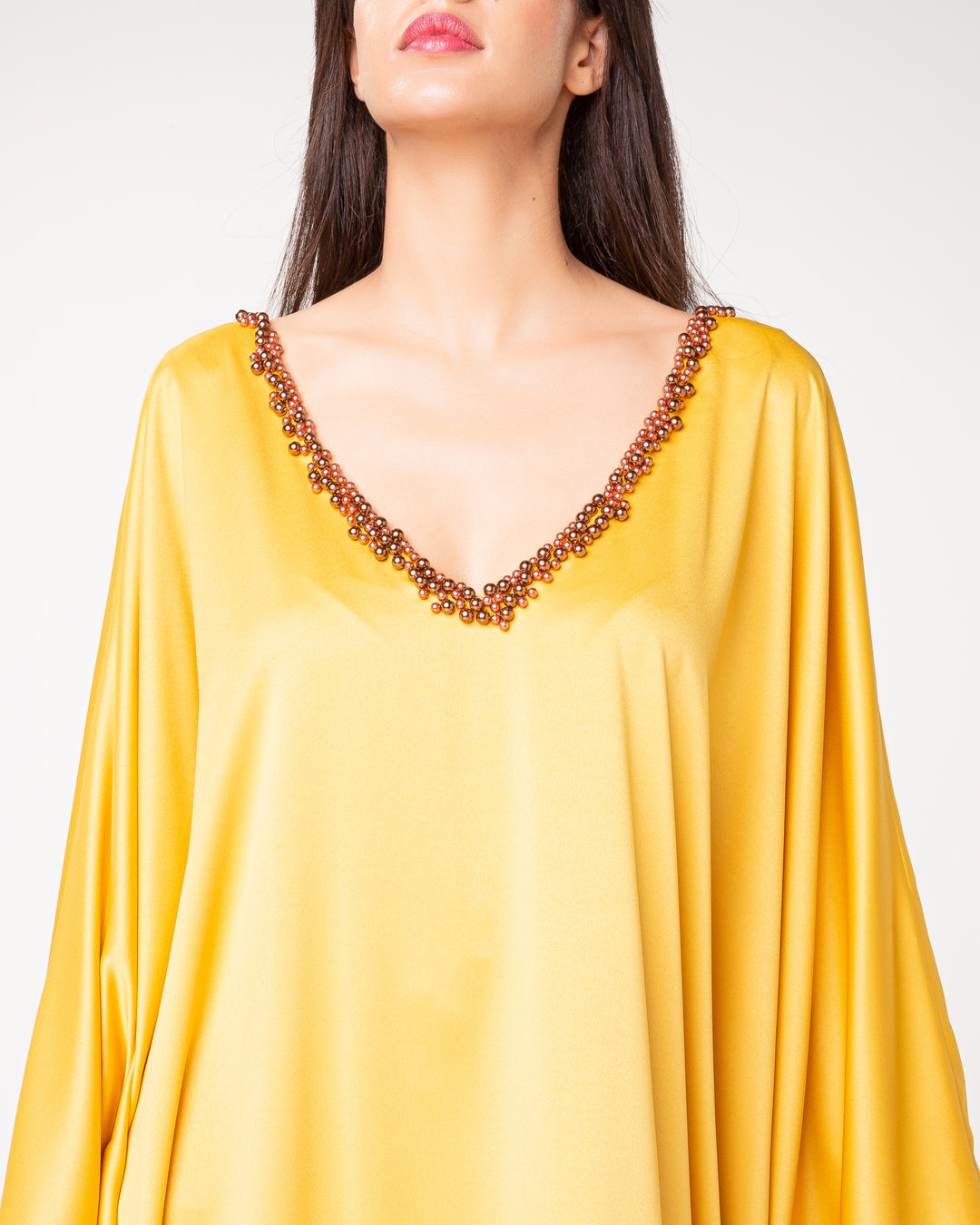 Caftan Crystal jaune