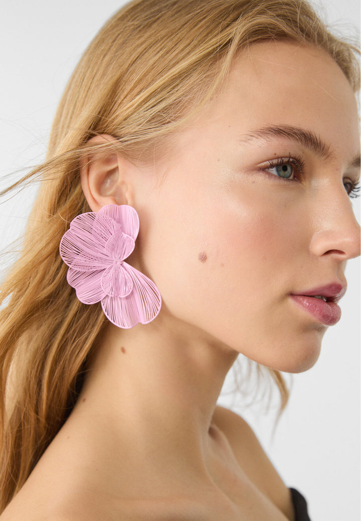 Boucle d'oreille - Éventail Fleur Maxi - Tunisie3