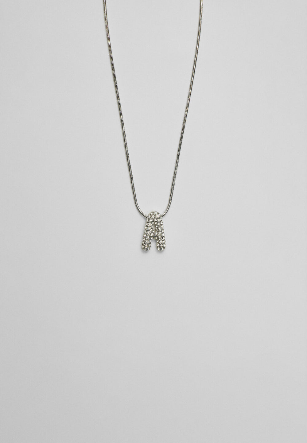 Collier - Initiale Strass - Tunisie2