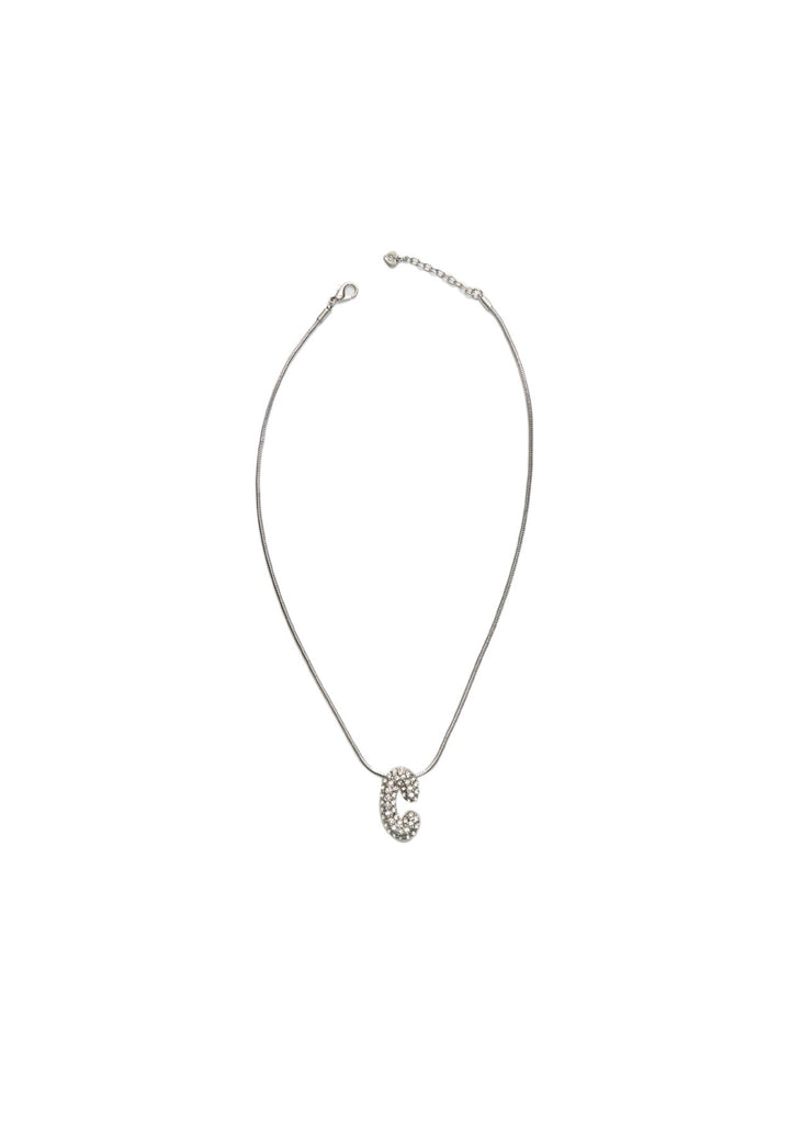 Collier - Initiale Strass - Tunisie1