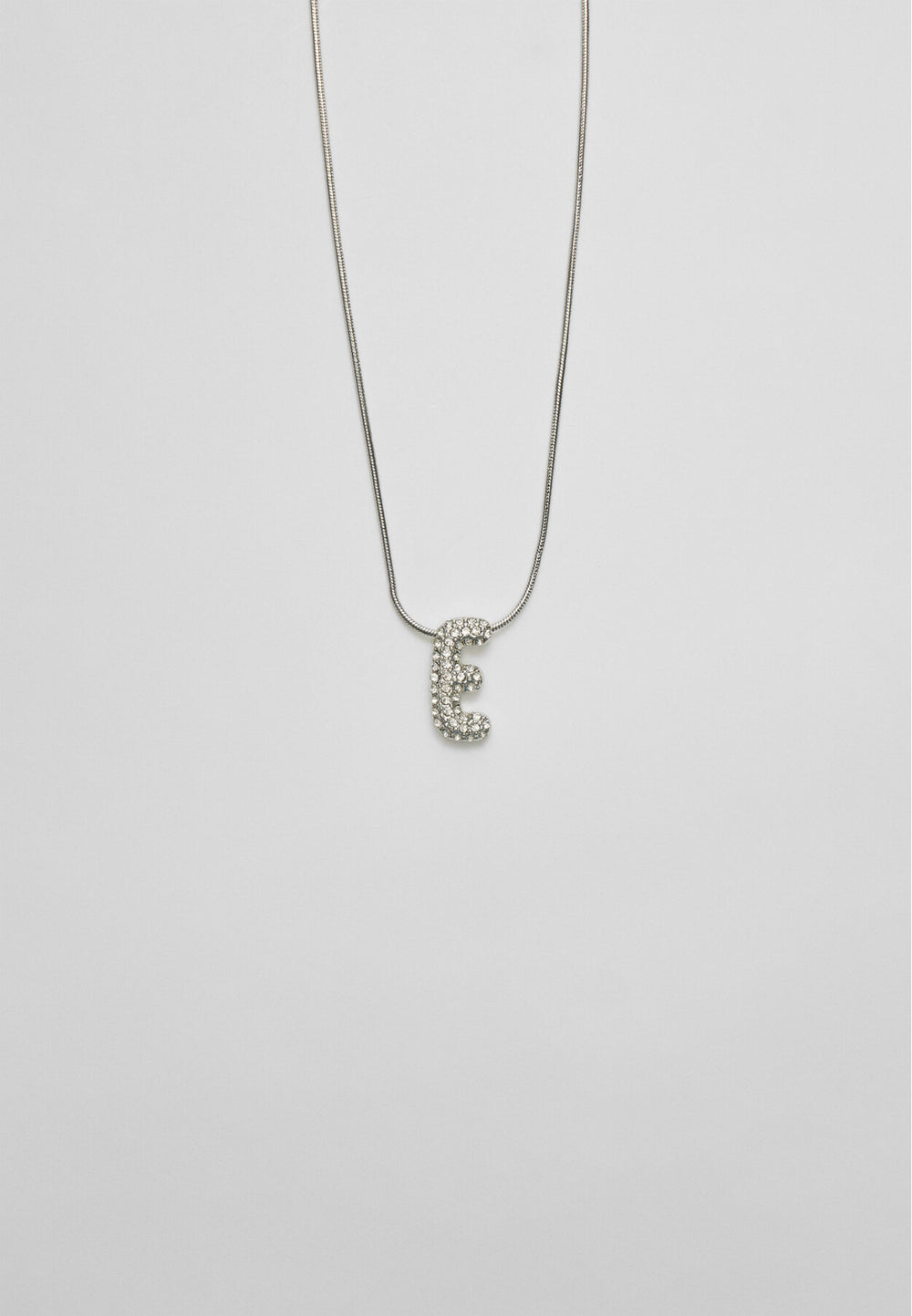 Collier - Initiale Strass - Tunisie2