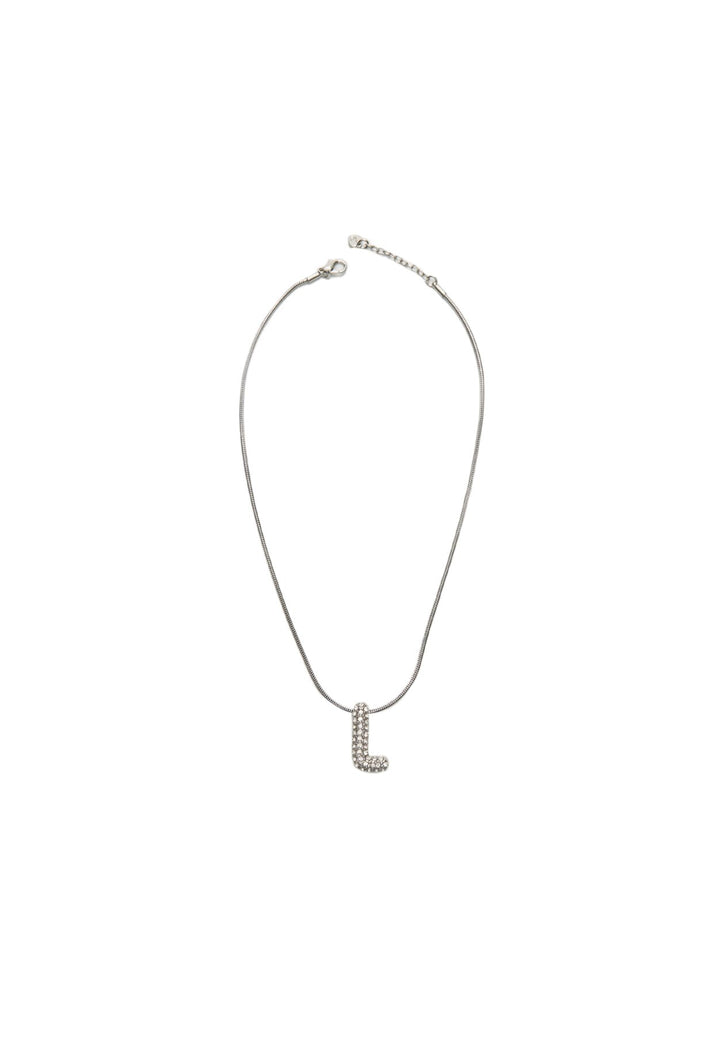 Collier - Initiale Strass - Tunisie1