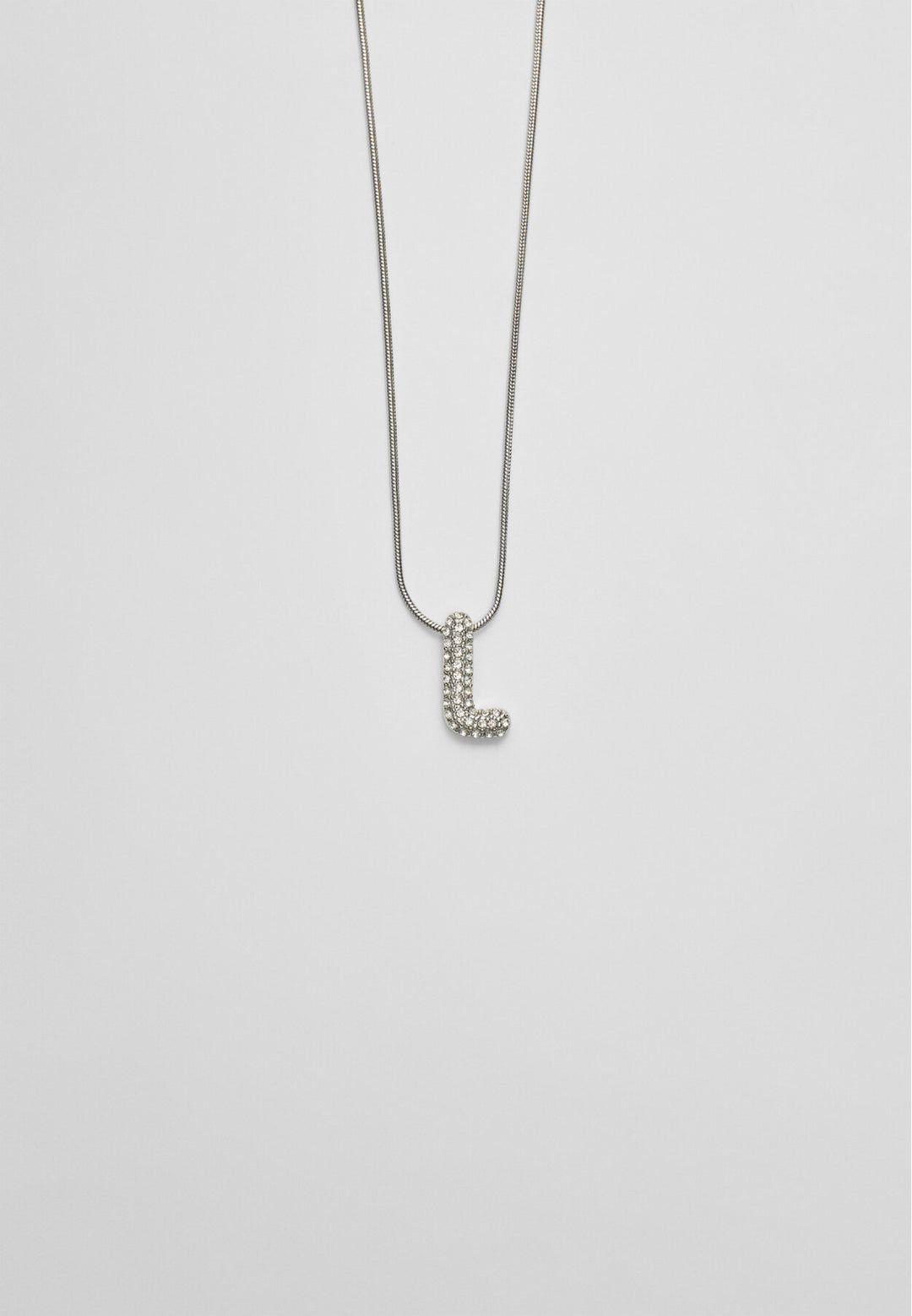 Collier - Initiale Strass - Tunisie2