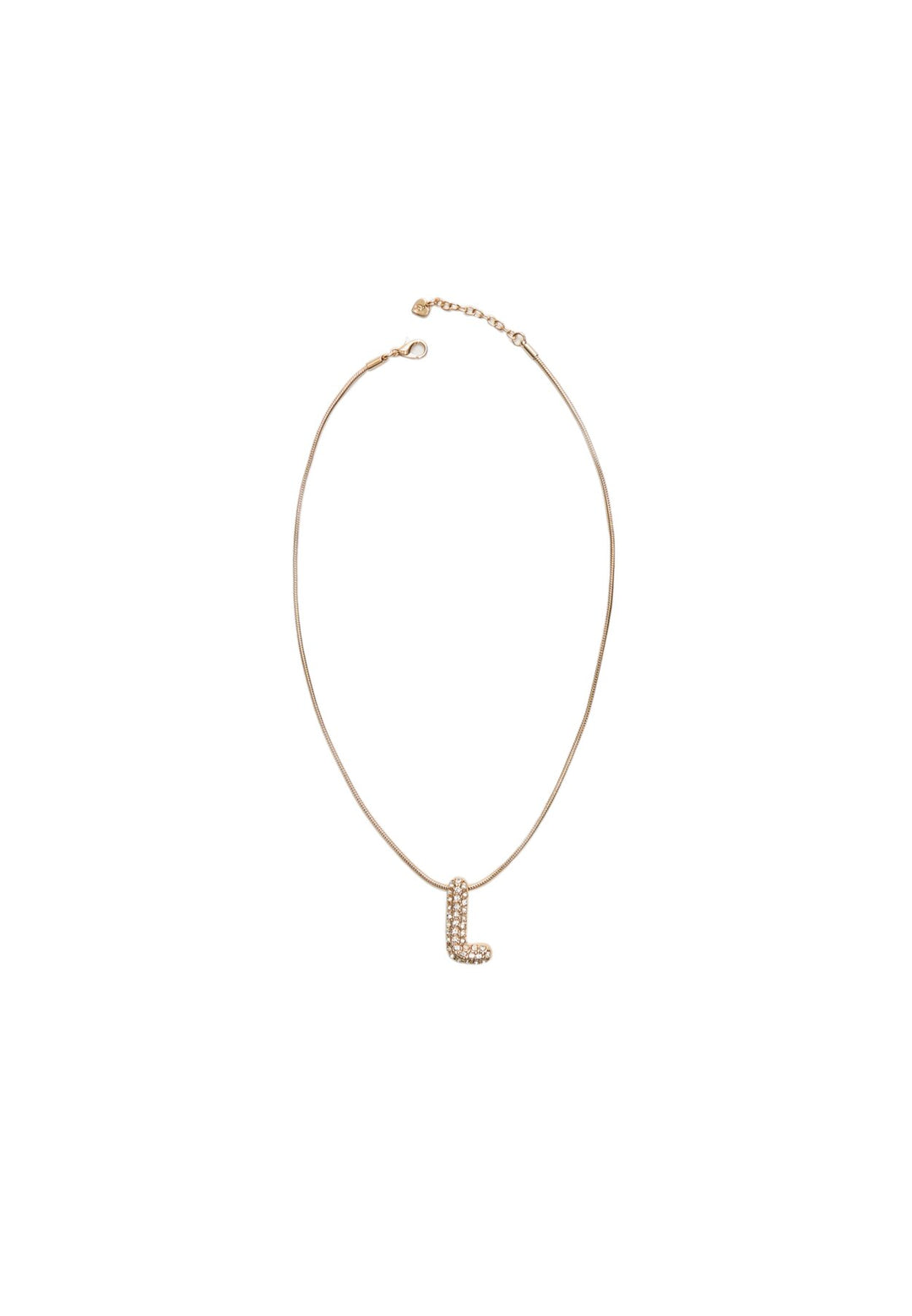 Collier - Initiale Strass - Tunisie1