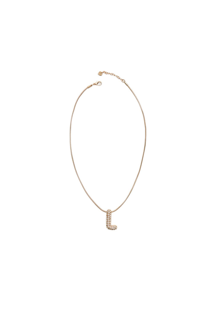 Collier - Initiale Strass - Tunisie1