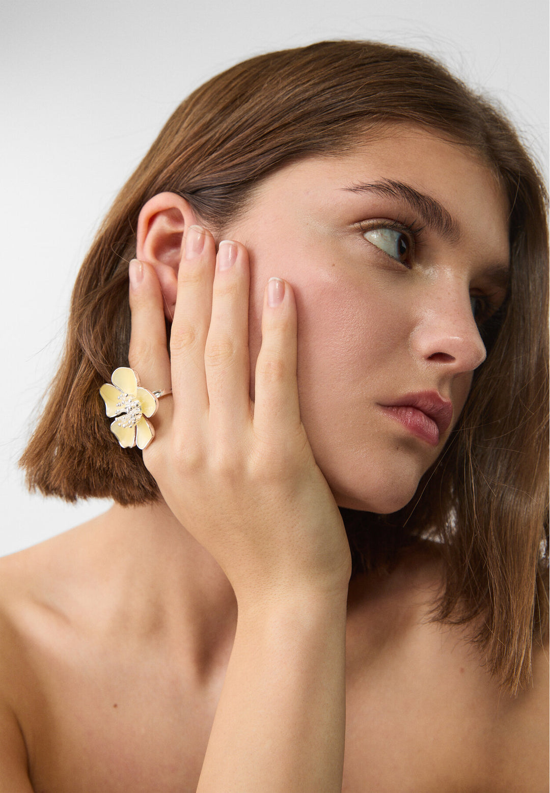 Bague - Fleur Émail - Tunisie3