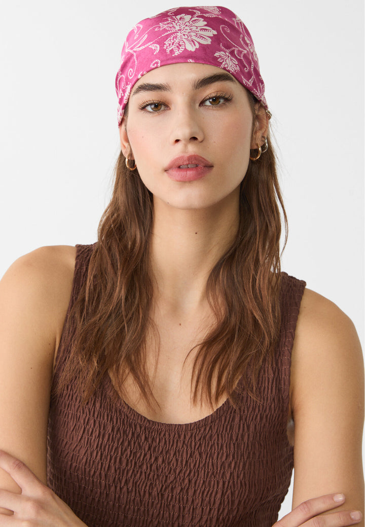 Foulard - Imprimé V 65x65 - Tunisie3