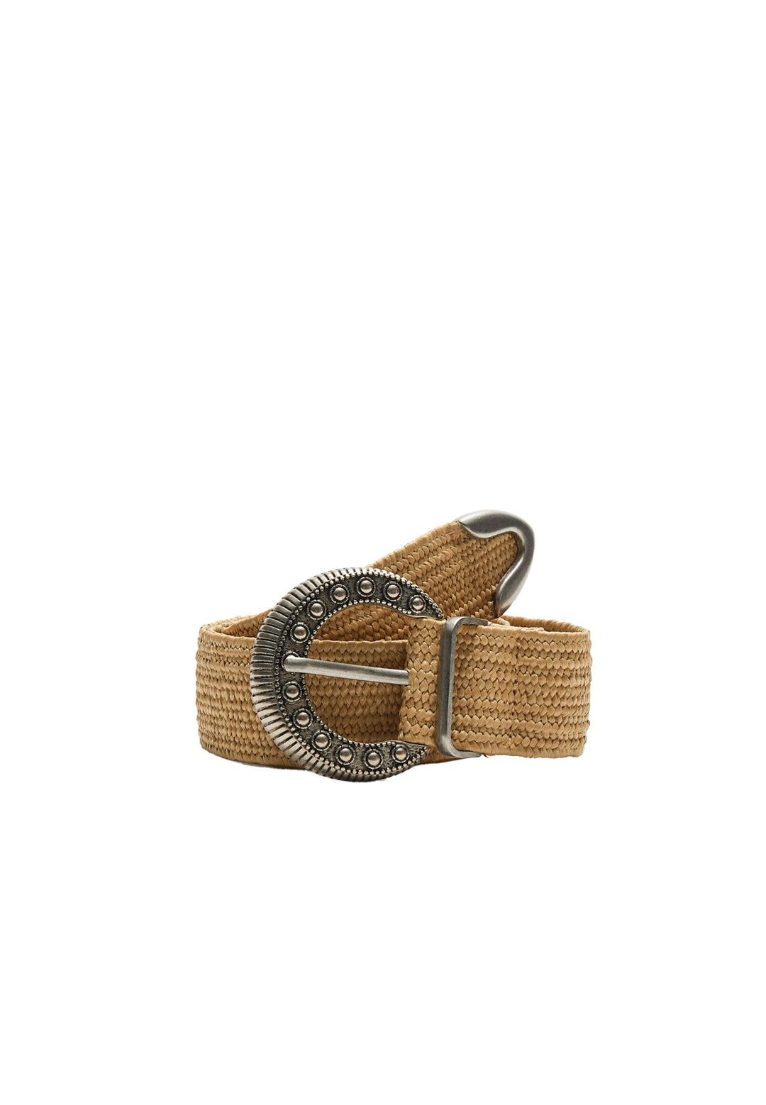 Ceinture Rafia - Boucle Sculptée - Tunisie1