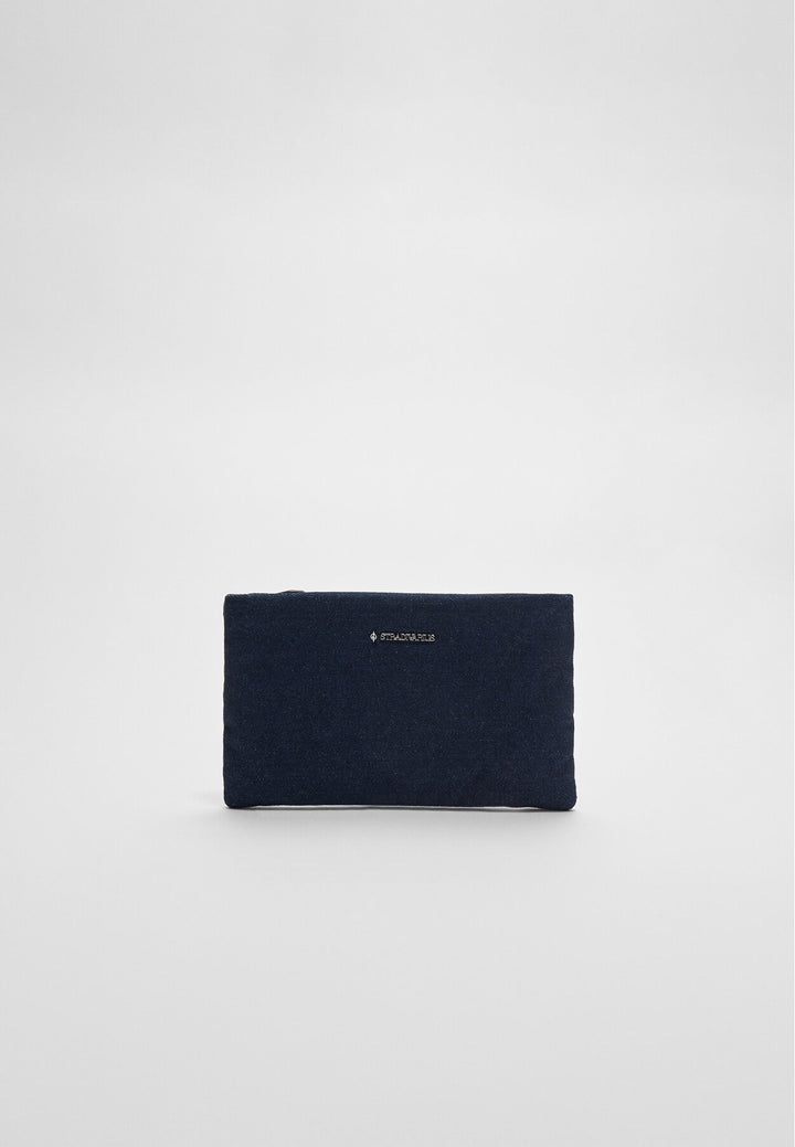 Nécessaire Plat - Tissu Denim - Tunisie2