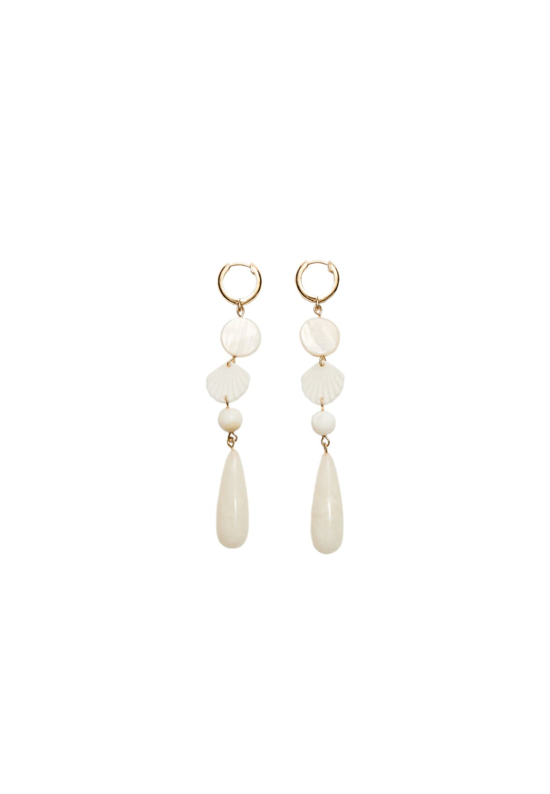 Boucle d'oreille Longue - Perles - Tunisie1