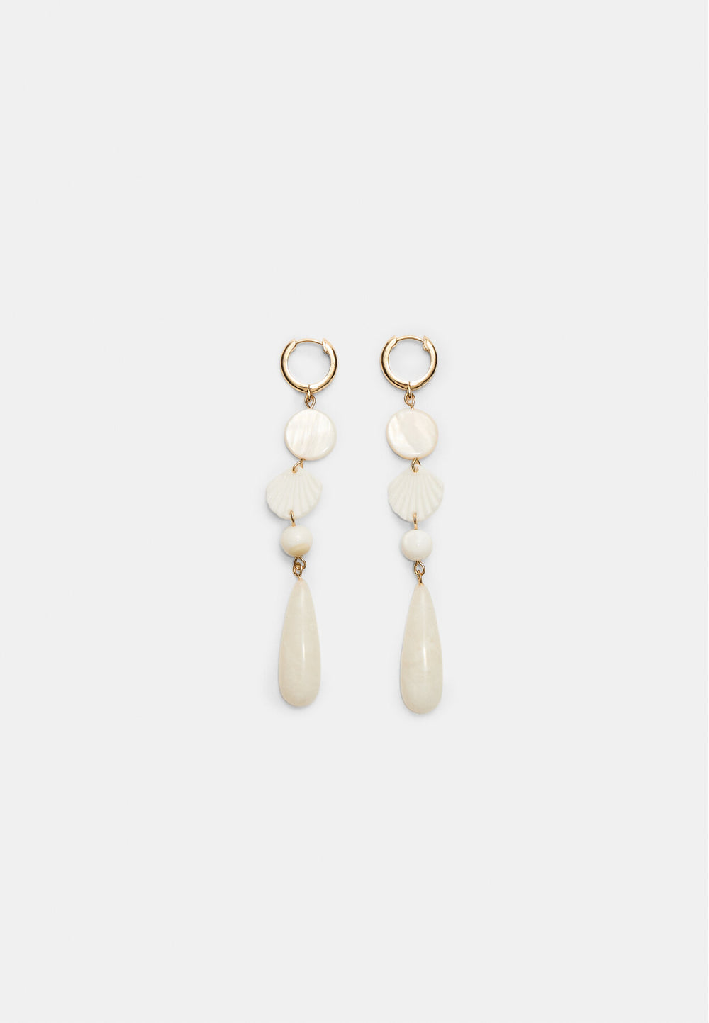 Boucle d'oreille Longue - Perles - Tunisie2