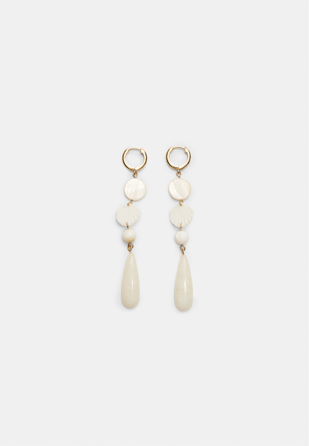 Boucle d'oreille Longue - Perles - Tunisie2