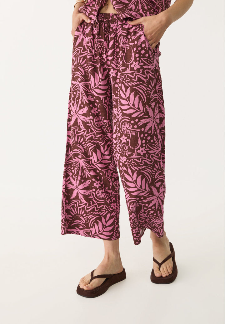 Pantalon Culotte Rustique - Imprimé (Arabes) - Tunisie3