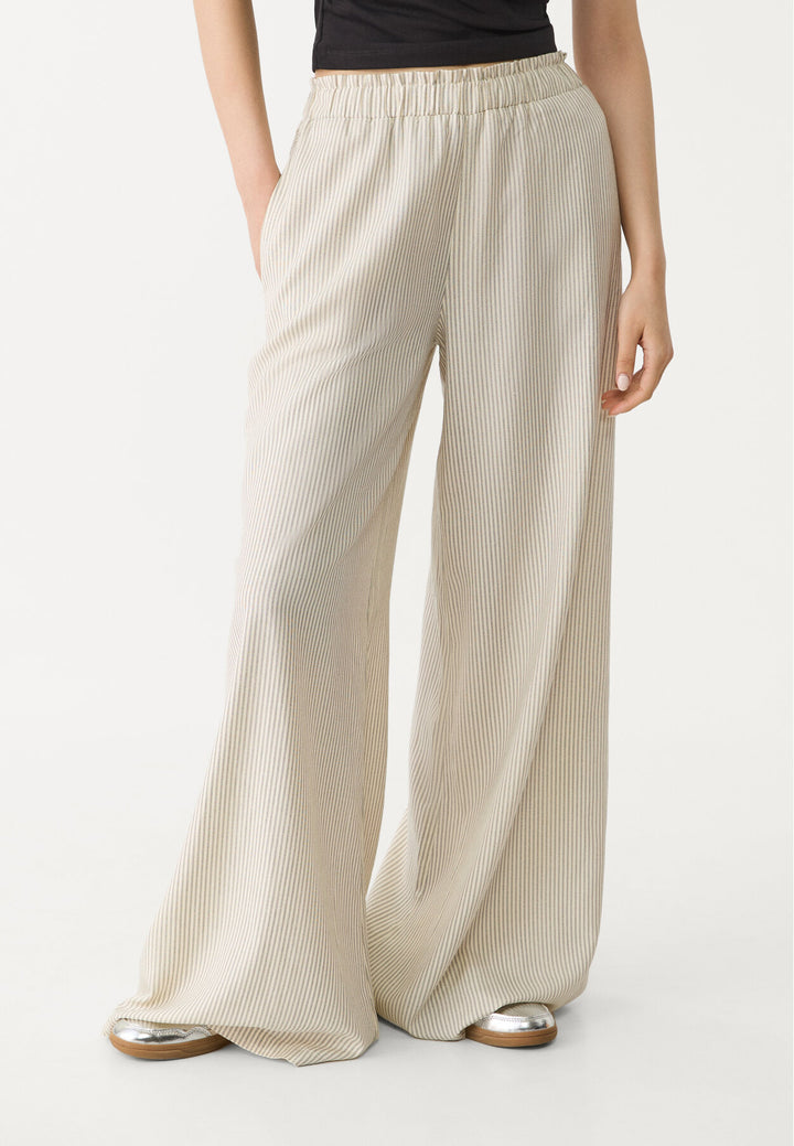 Pantalon Palazo Fluide - Imprimé - Tunisie3